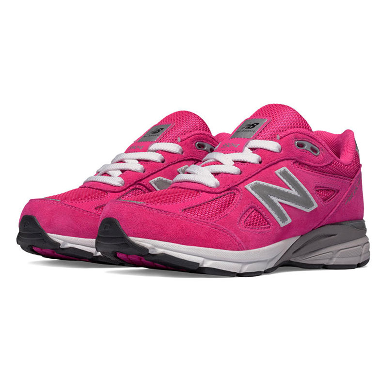 New Balance 990 Pink Kid Lace | Laurie 
