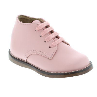 Footmates Kid's Tina Pink Leather