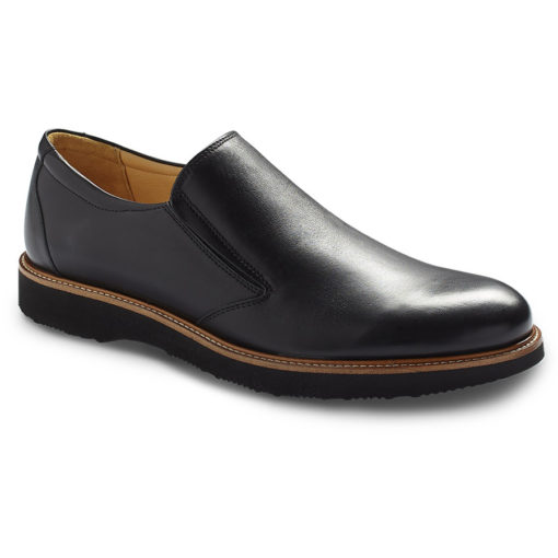 Samuel Hubbard Men's Frequent Traveler Black Leather | Laurie's Shoes