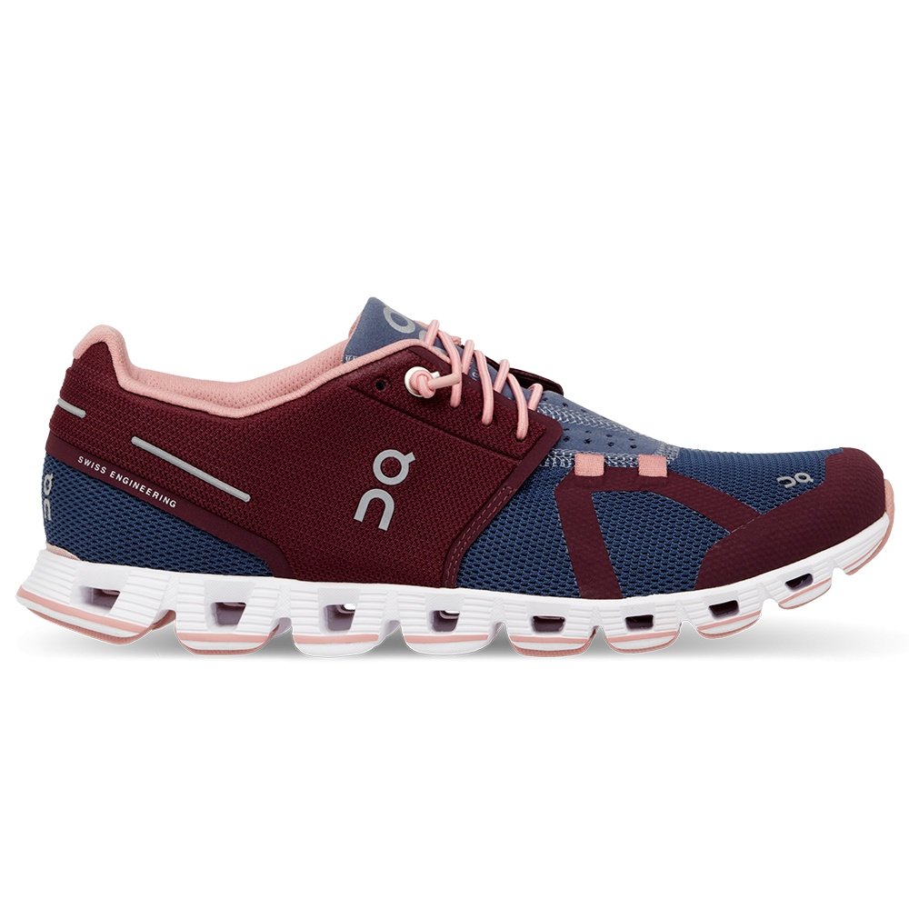 burgundy tennis shoes womens