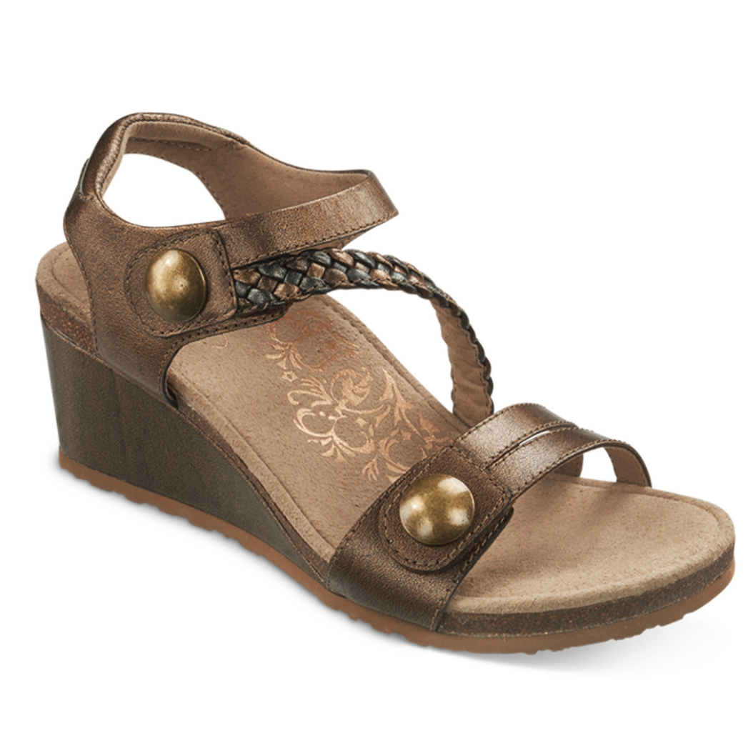 aetrex sandals amazon