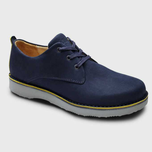 Samuel Hubbard Men's Free Navy Nubuck/Light Grey Sole