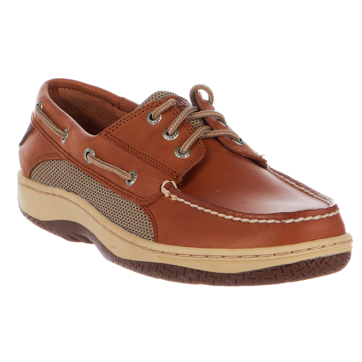 sperry billfish dark tan