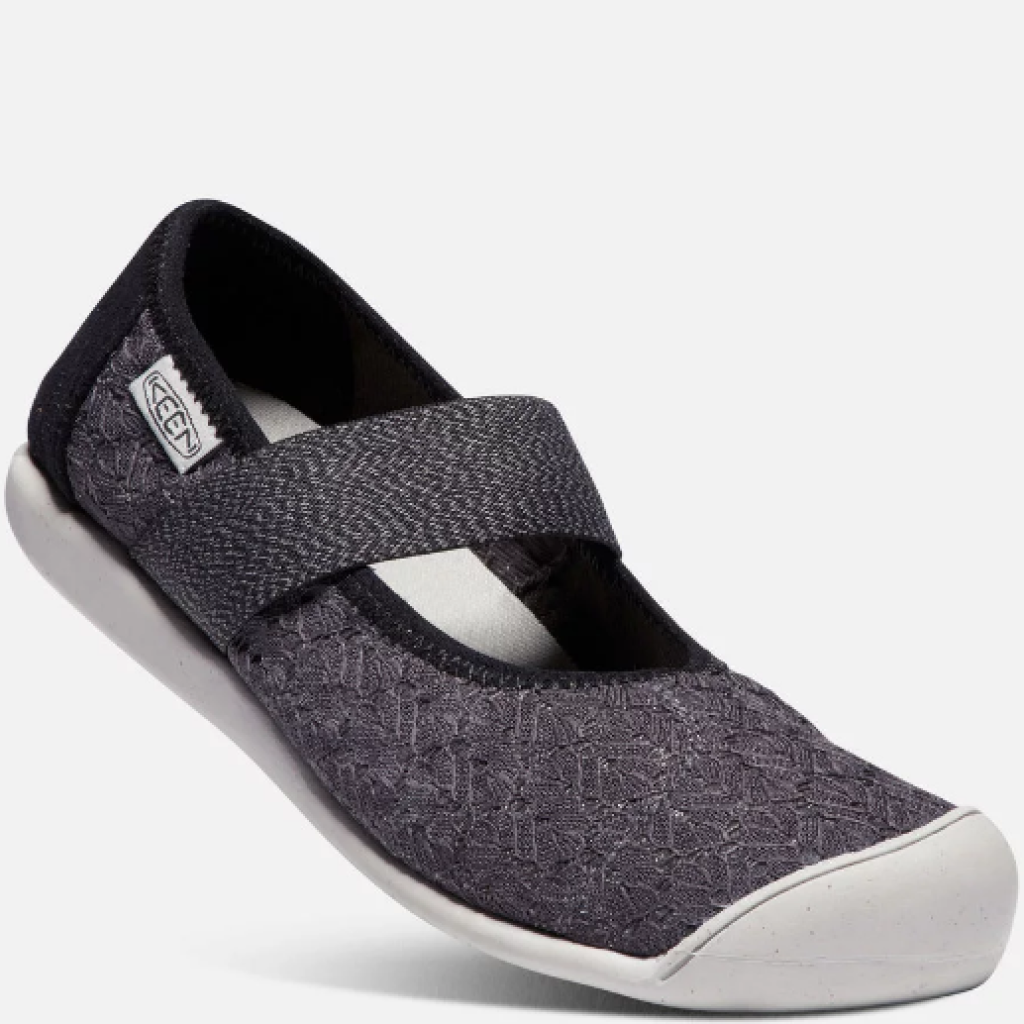 black canvas mary jane shoes
