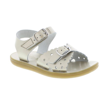 Footmates Kid's Ariel Soft Gold Sandal