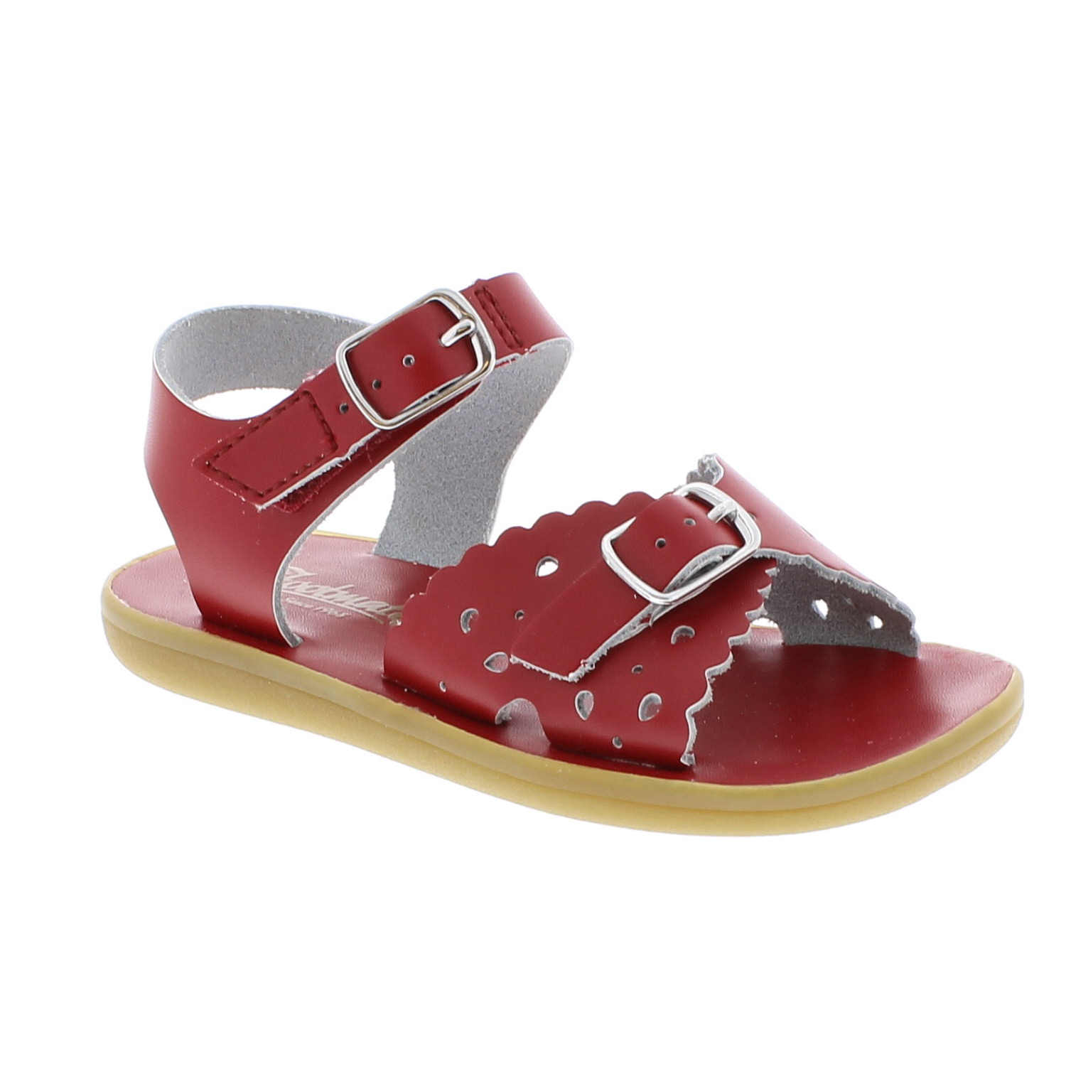 footmates white sandals