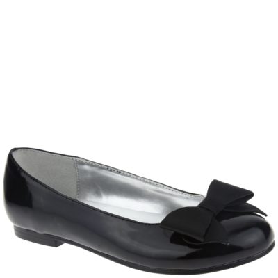 Nina Kid's Pegasus Flat Black Patent