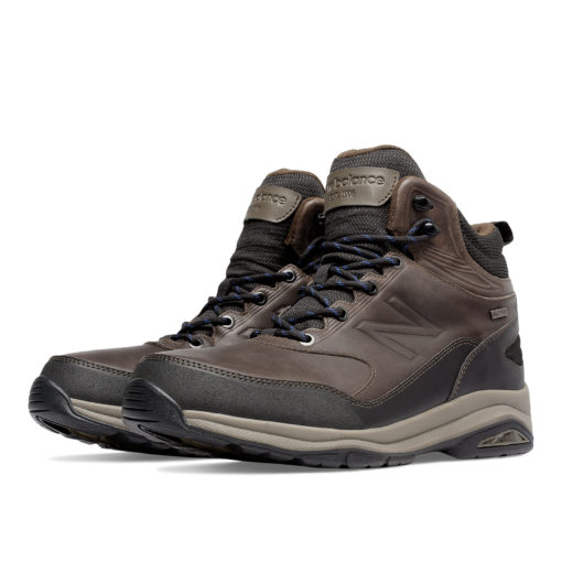 New Balance Men's 1400DB Brown Leather Trail Walker | Laurie's Shoes