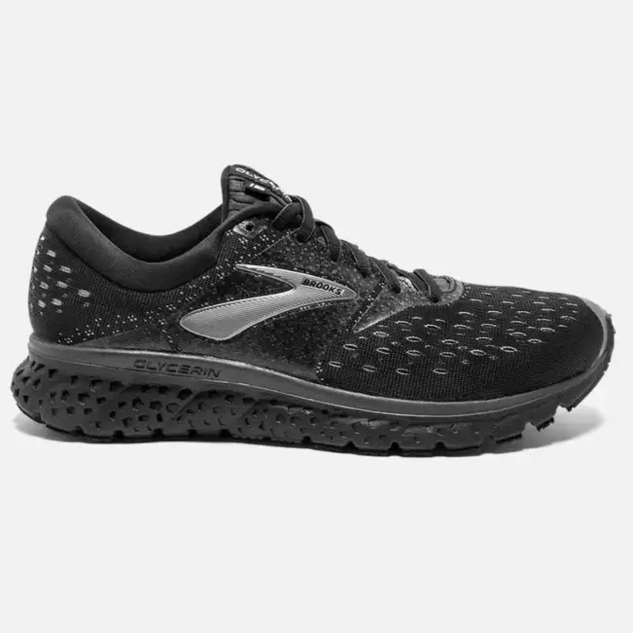 Brooks Glycerin 16 Men's Road Running Shoes Black | Laurie's Shoes