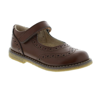 Footmates Kid's Lydia Cognac Leather