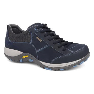Dansko Women's Paisley Waterproof Sneaker with waterproof leather upper, supportive footbed, and slip-resistant Vibram® outsole.