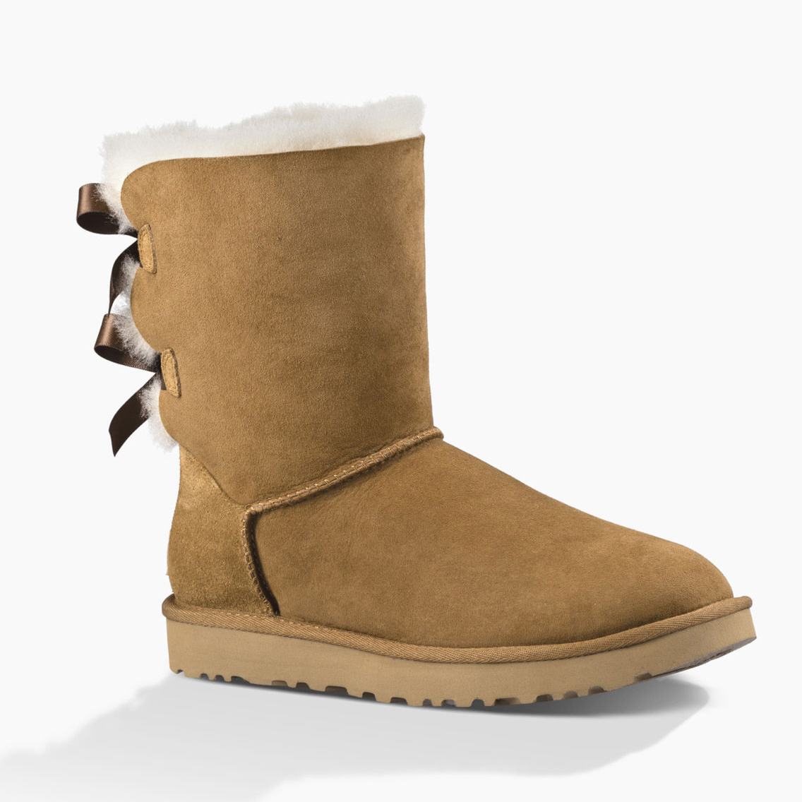 ugg boots bailey button chestnut