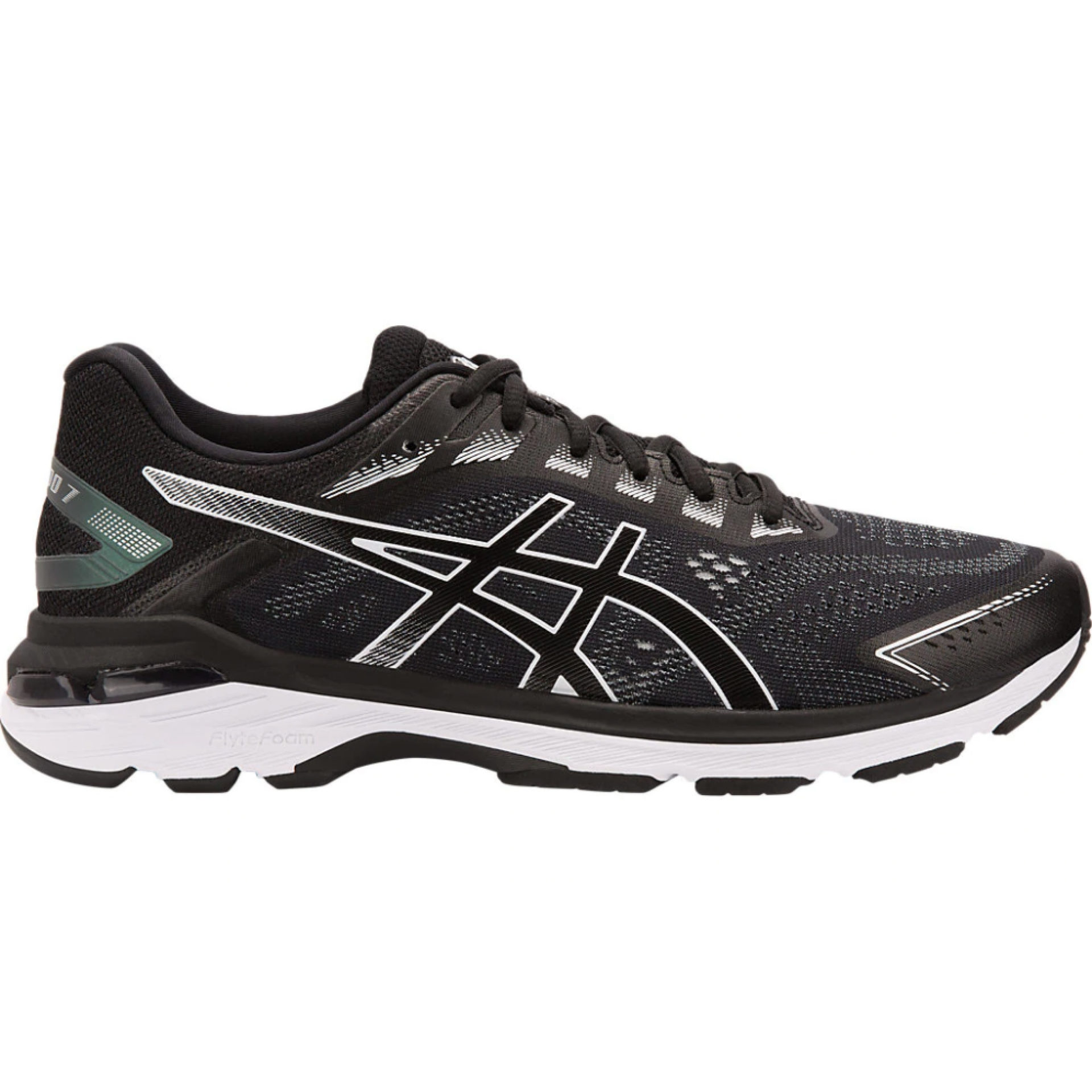 Asics Men's GT-2000 7 Black/White | Laurie's Shoes