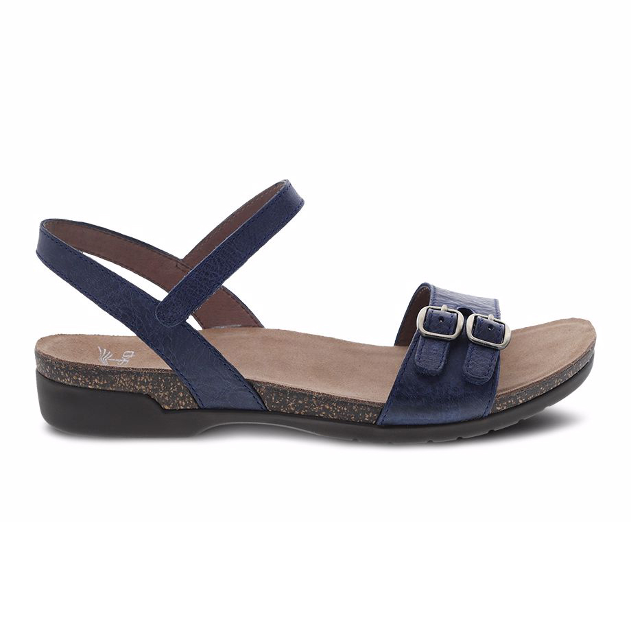 navy blue dansko sandals