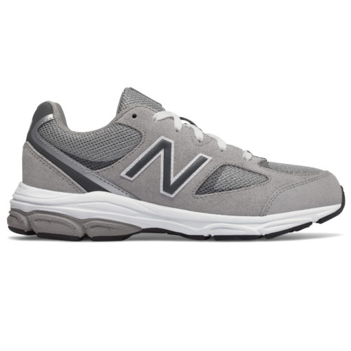 New Balance Big Kid's 888 v2 Grey Lace