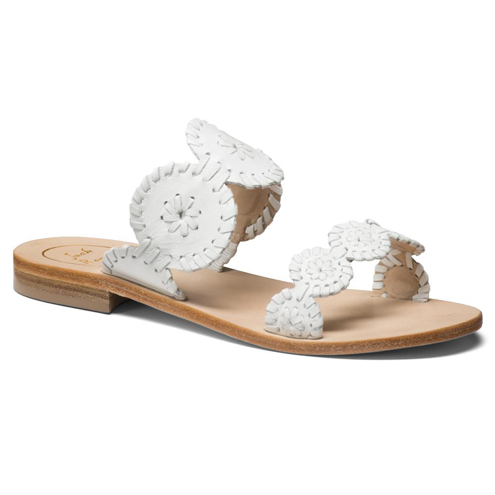 Jack Rogers Women's Lauren Sandal White 