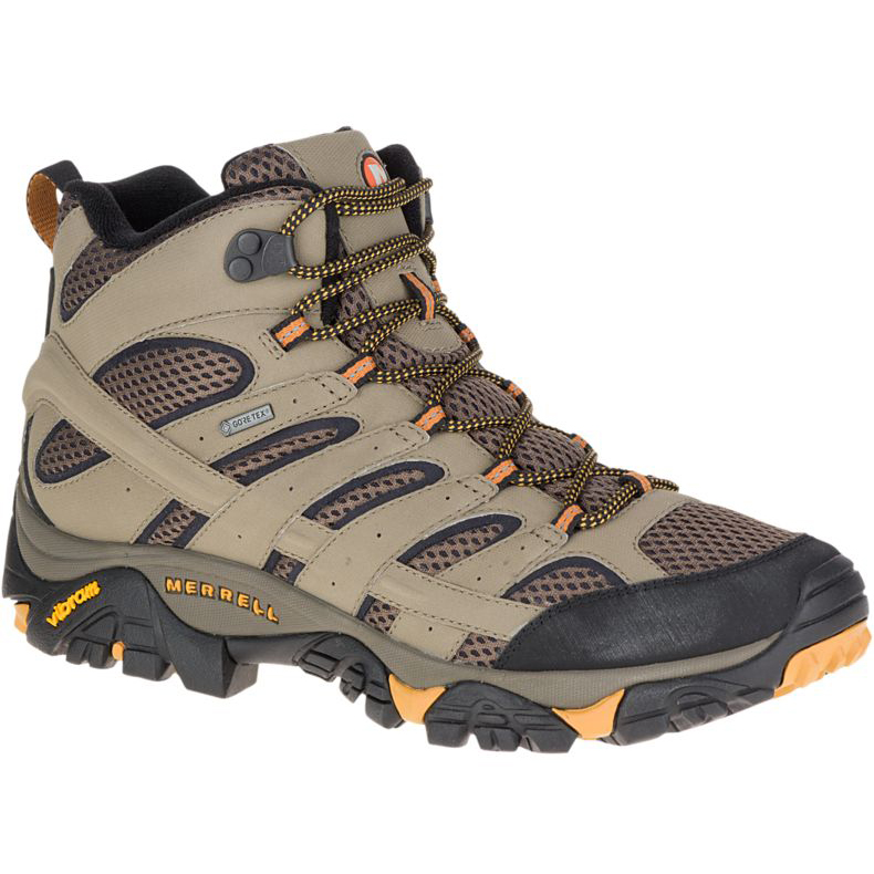 Merrell Men's Moab 2 Mid GORE-TEX Walnut | Laurie's Shoes