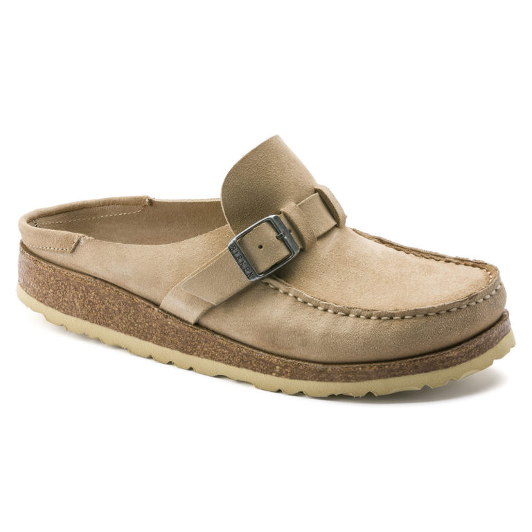 birkenstock women's buckley suede slip on