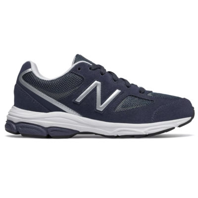 New Balance 888v2 Navy with Grey Kid Lace