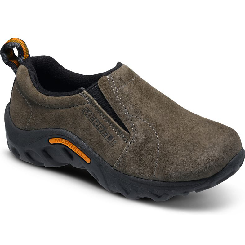 Merrell Kid's Jungle Moc Gunsmoke Suede | Laurie's Shoes