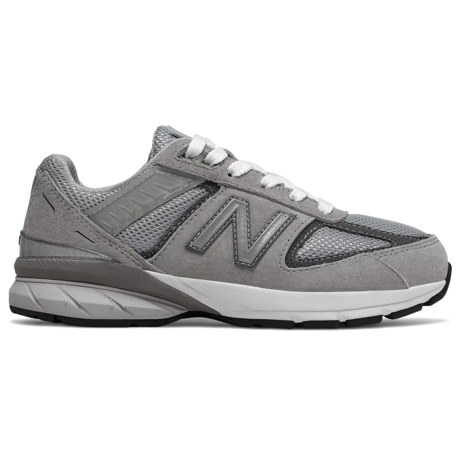 New Balance Big Kid's 990v5 Grey | Laurie's Shoes
