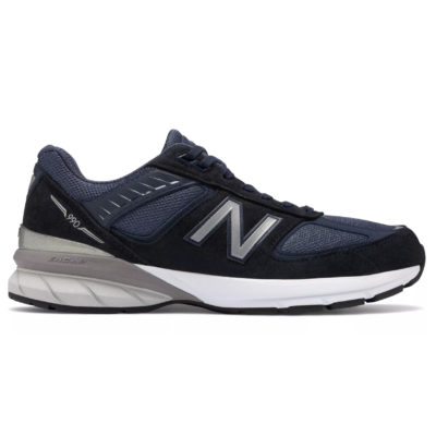 New Balance Men's 990 v5 Navy with Silver