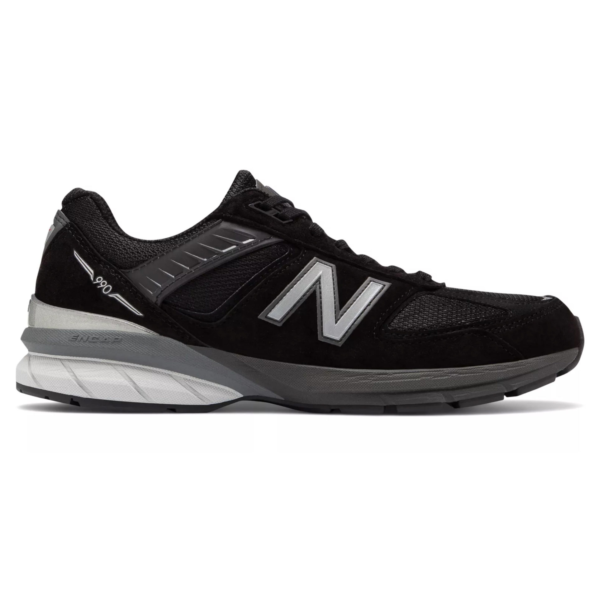 Dinner Advertiser scald New Balance Men's 990 v5 Black with Silver | Laurie's Shoes