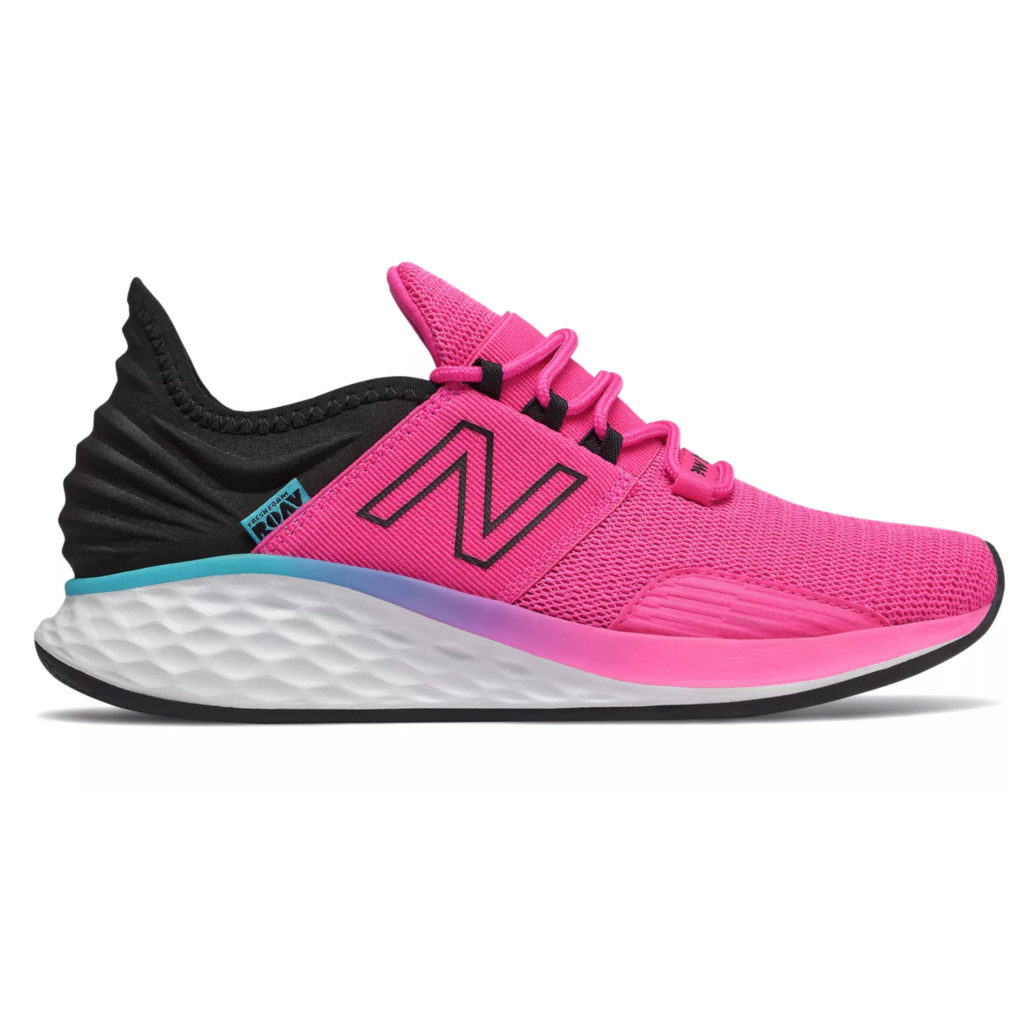 New Balance Women's Fresh Foam Roav Boundaries Peony with Black