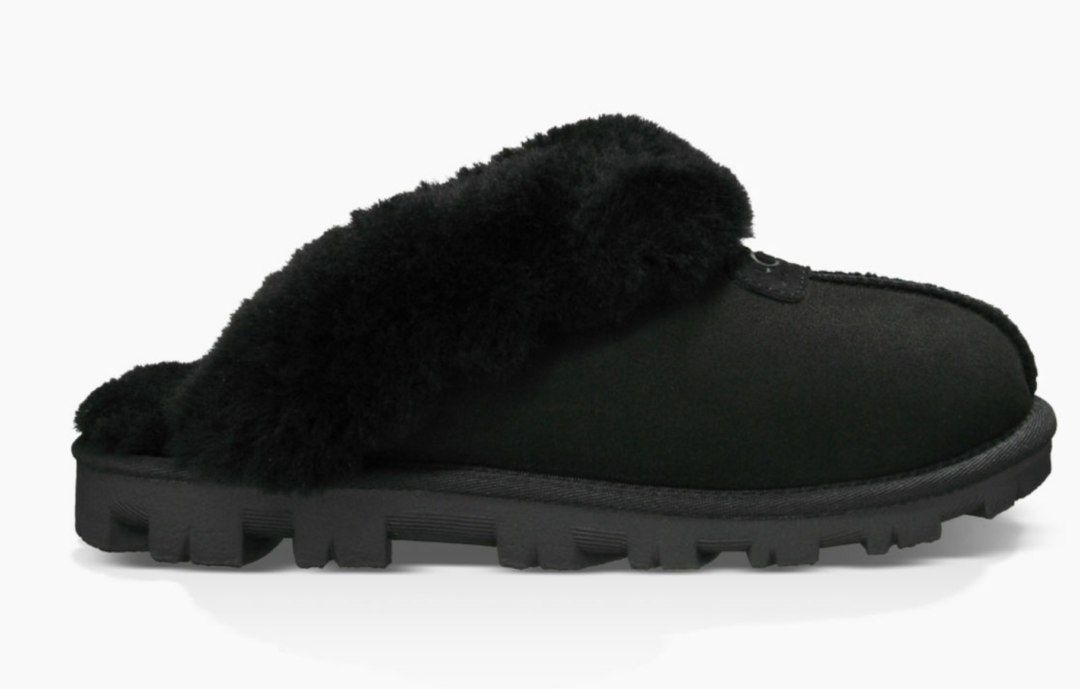 UGG Women's Coquette Clog Slippers Black | Laurie's Shoes