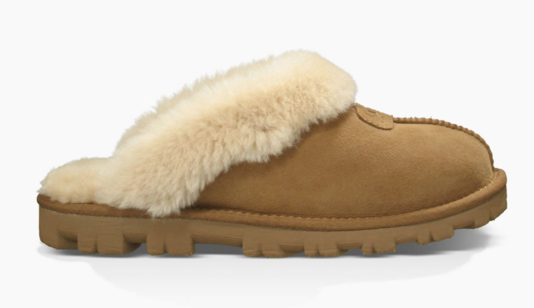 UGG Women's Coquette Clog Slippers Chestnut | Laurie's Shoes