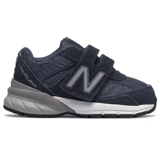 New Balance Toddler's 990v5 Navy Hook & Loop