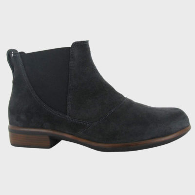 Naot Women's Ruzgar Ankle Boot Oily Midnight Suede