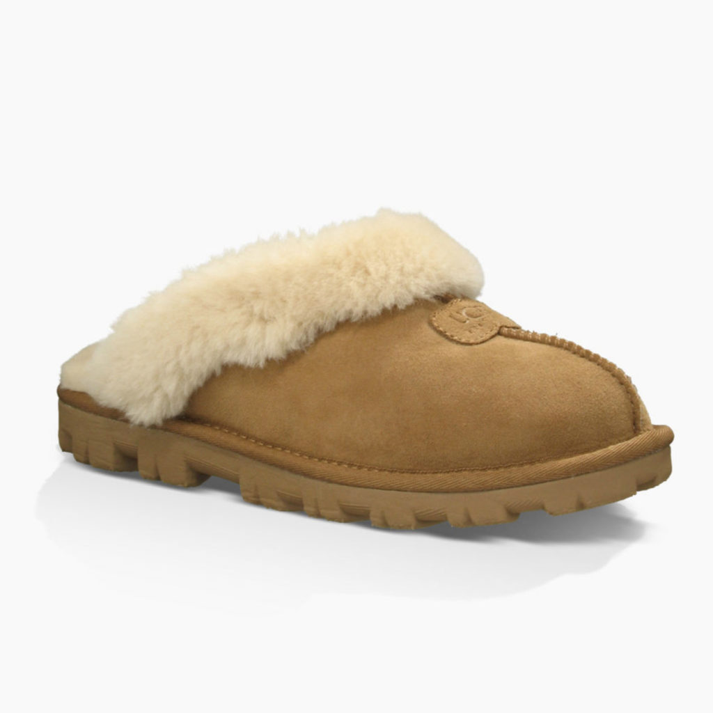 UGG Women's Coquette Clog Slippers Chestnut | Laurie's Shoes