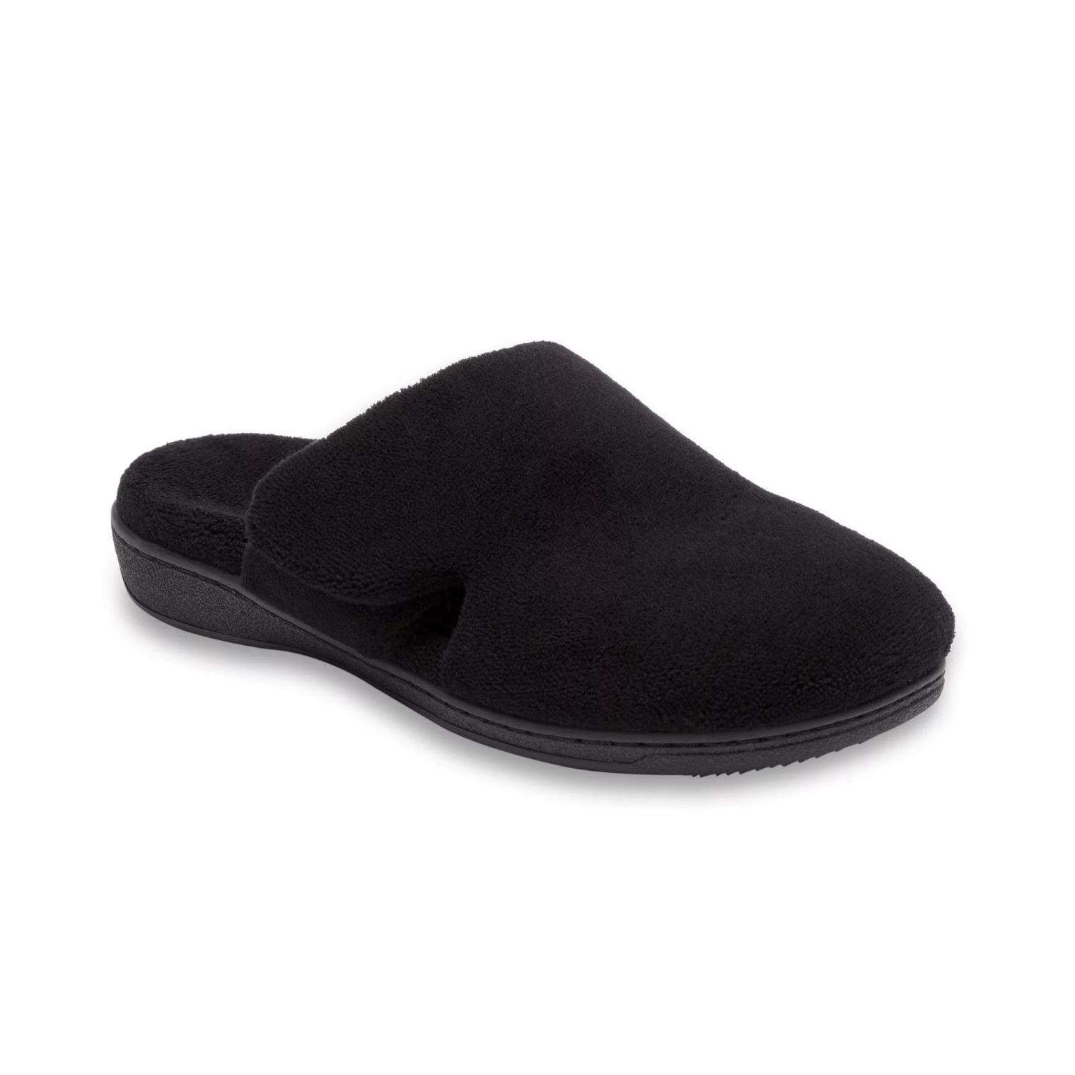 black mule slippers women's