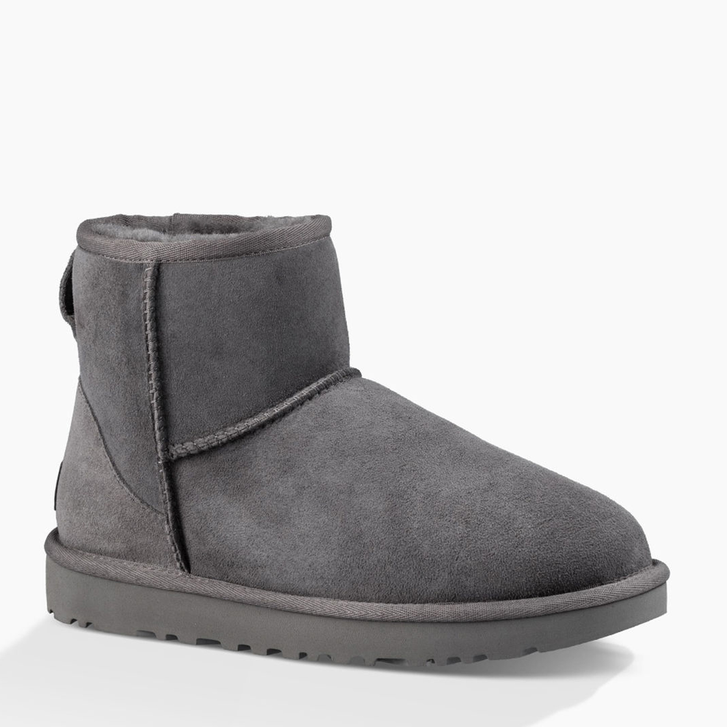 gray ugg like boots