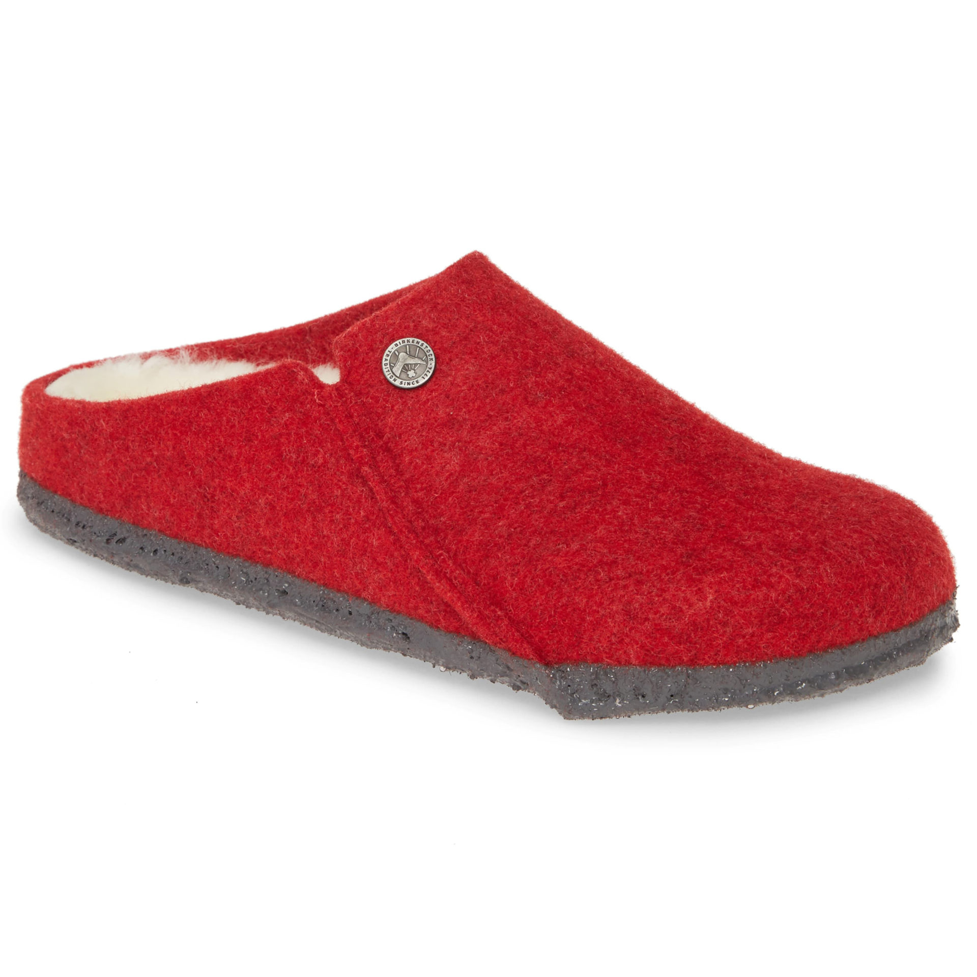 red clog shoes