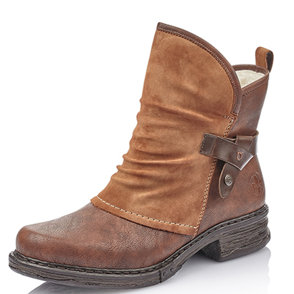 Rieker Women's Z9973-25 Brown Leather | Laurie's Shoes