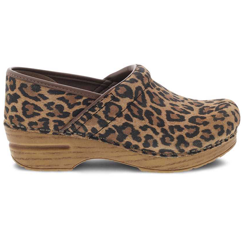 dansko cheetah clogs