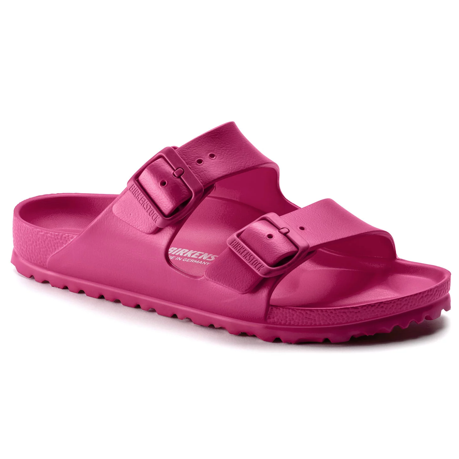 purple rubber birkenstocks