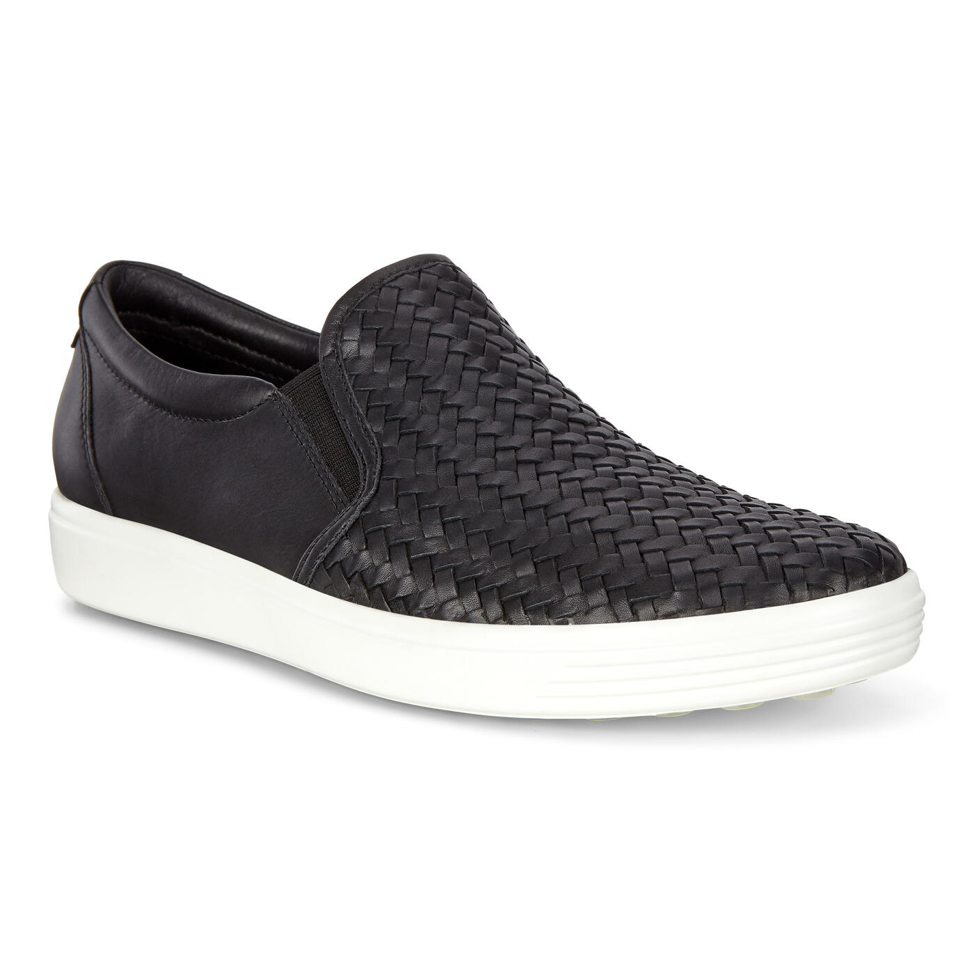 ECCO Women's Soft 7 Slip-On Shoes Black | Laurie's Shoes