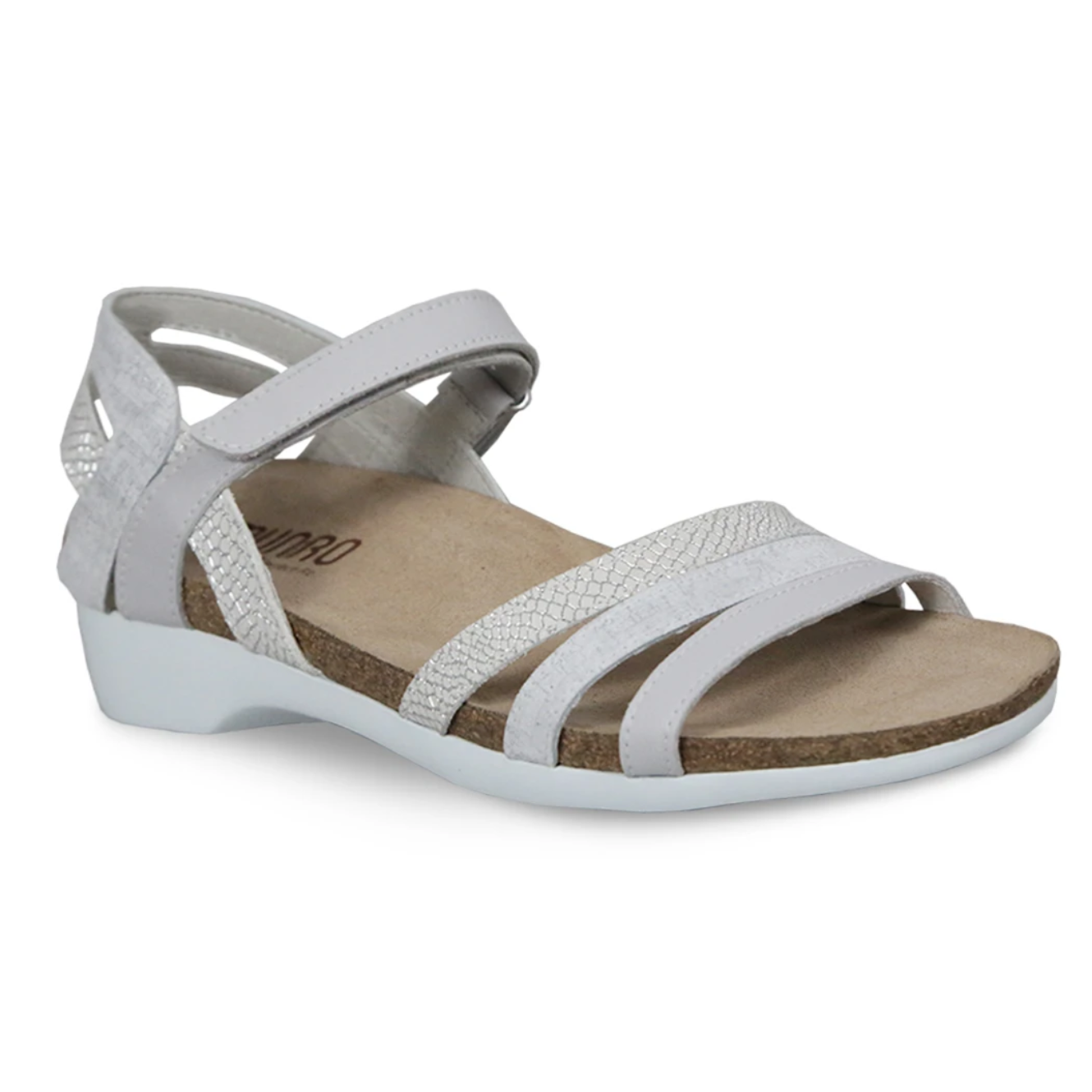 Munro Women's Summer Sandal White Combo | Laurie's Shoes