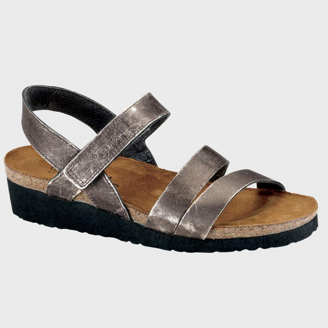 naot metallic sandals