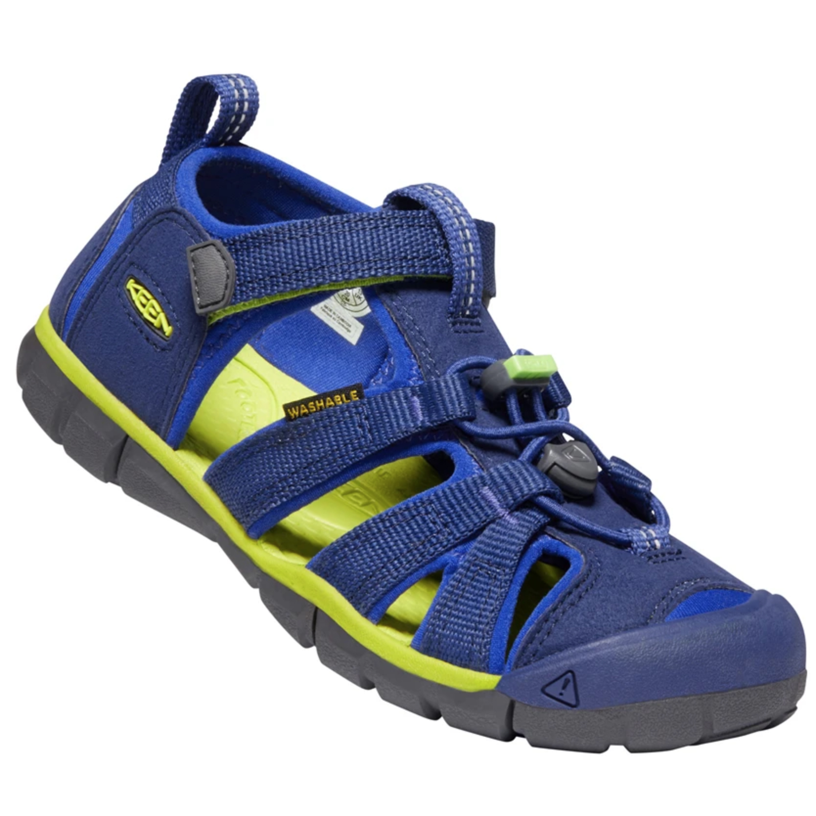 Keen Big Kid's Seacamp II CNX Water Sandal Blue Depths | Laurie's Shoes