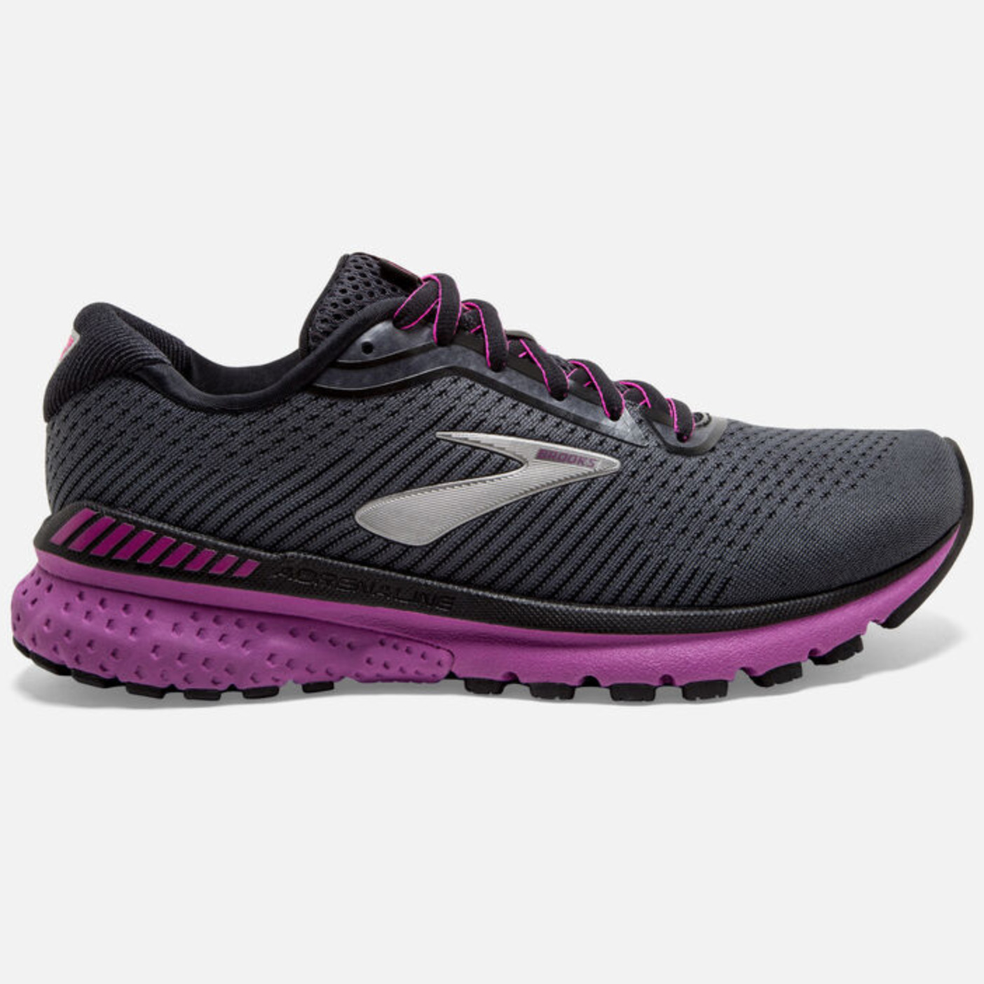 brooks black and purple