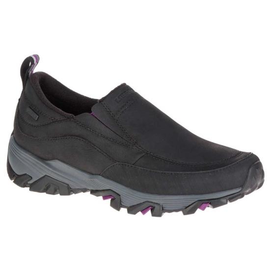 Merrell Women's Coldpack Ice+ Moc Waterproof Black | Laurie's Shoes