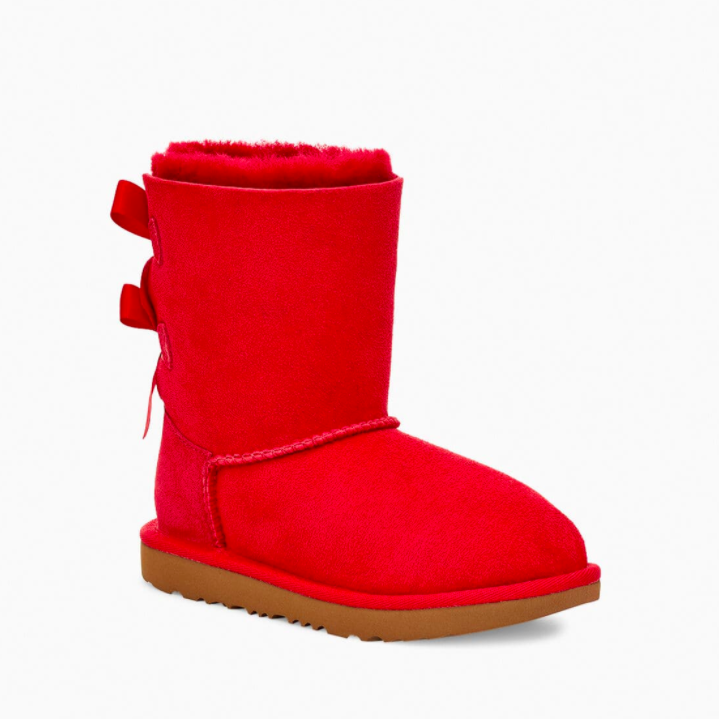 ugg red ribbon