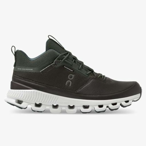 olive green on cloud shoes