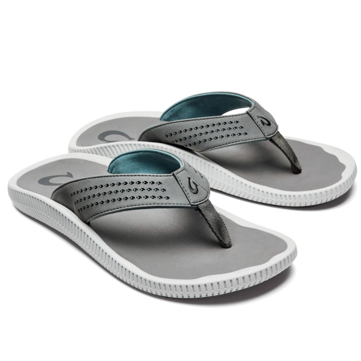 Olukai Men s Ulele Beach Sandal Stone Laurie s Shoes