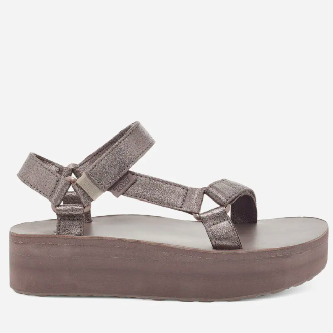 metallic tevas