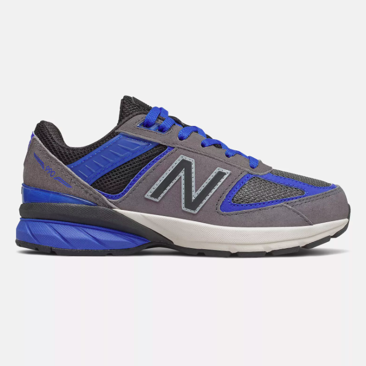 New Balance Kid's 990v5 Magnet with Cobalt Blue | Laurie's Shoes